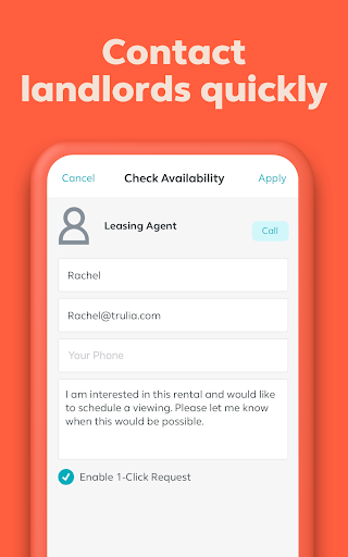 Captura de pantalla de Trulia Rent Apartments & Homes