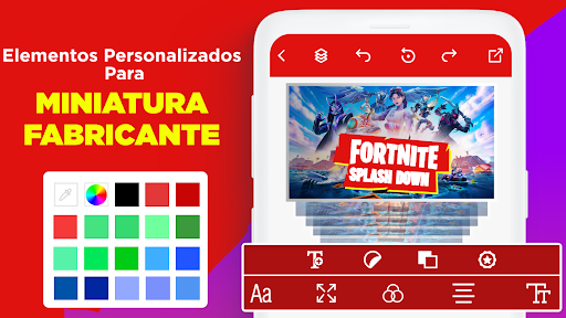 Captura de pantalla de Crear Miniaturas Para Youtube