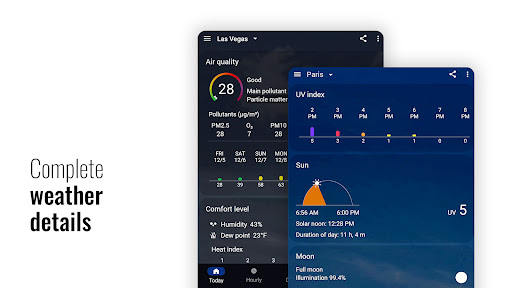 Sense Flip Clock & Weather screenshot