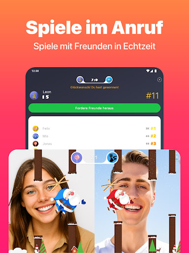 JusTalk - Video-Chat & Anrufe Screenshot