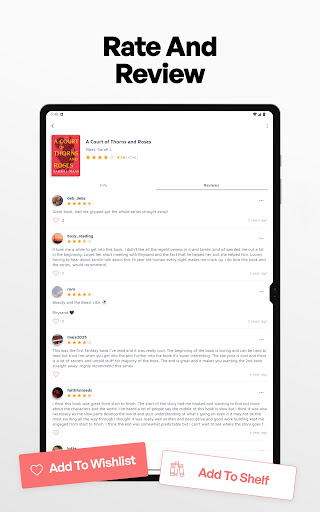 Bookshelf-Your virtual library screenshot