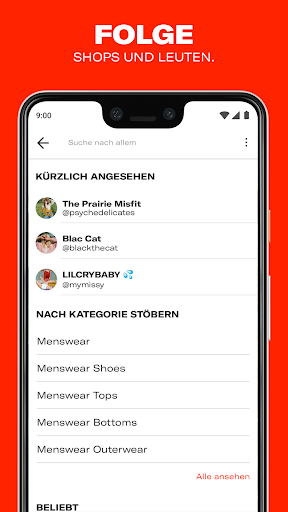Depop – Shopping-Marktplatz Screenshot