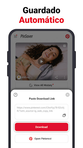 Captura de pantalla de Descargador de Pinterest