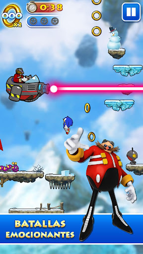 Captura de pantalla de Sonic Jump Pro
