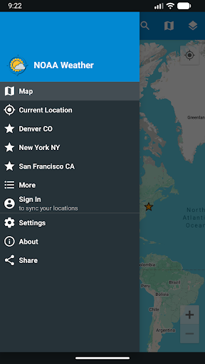 NOAA Weather & Tides screenshot