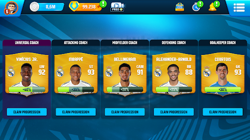 OSM 25/26 Soccer Manager Game screenshot