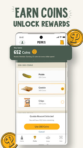 Captura de pantalla de Potbelly Sandwich Works