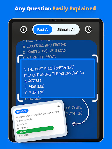Captura de pantalla de PhotoSolve: AI Homework Helper