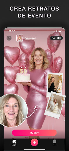 Captura de pantalla de Glam IA: Edita Fotos y Videos