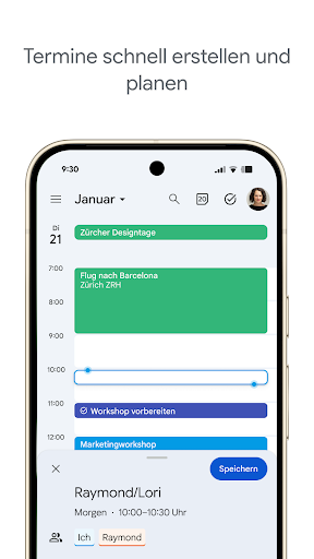 Google Kalender Screenshot