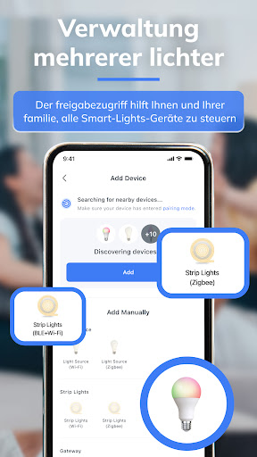 Smart Light Smart Home Control Screenshot