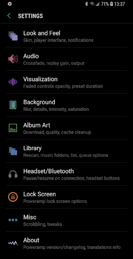 Poweramp Full Version Unlocker screenshot