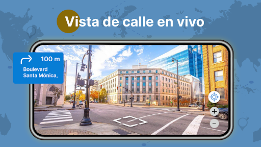 Captura de pantalla de Street View Live 3D GPS Map