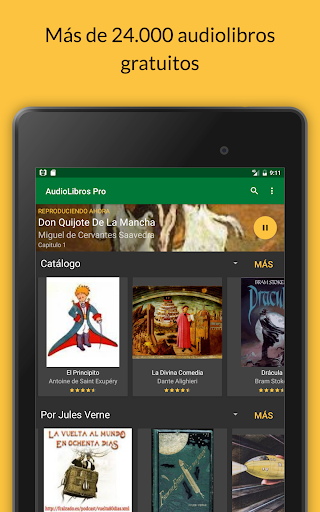 Captura de pantalla de AudioLibros