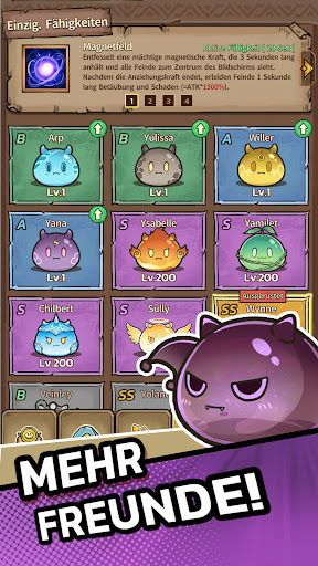 Slime Castle — Idle TD-Spiel Screenshot
