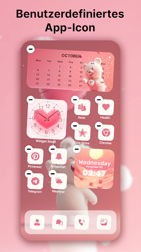 Themes: App Symbole, Widget Screenshot