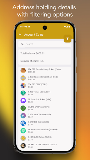 Captura de pantalla de Binance Smart Chain Explorer