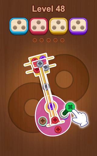 Woodbolt Sort: Nuts & Screws screenshot