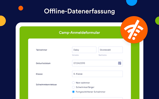 Jotform Formular & Umfrage Screenshot
