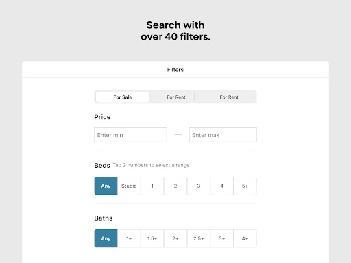 Captura de pantalla de Redfin: Buy, Sell & Rent Homes