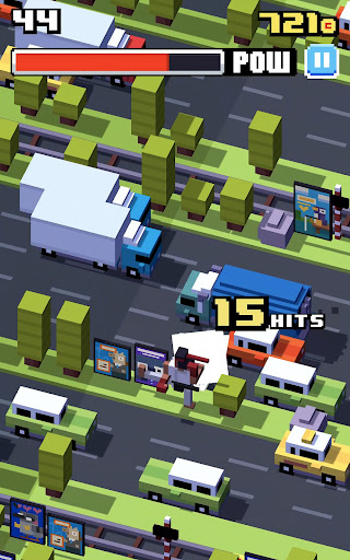 Captura de pantalla de Crossy Road