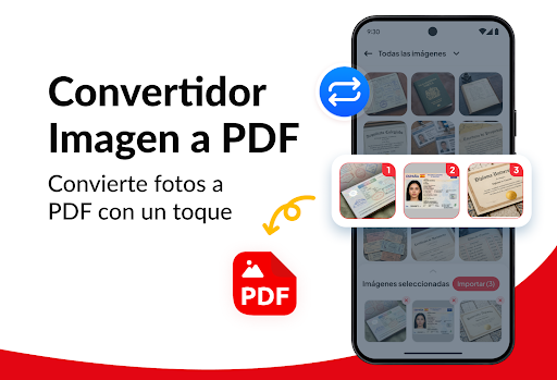 Captura de pantalla de Lector PDF App - Convertir PDF