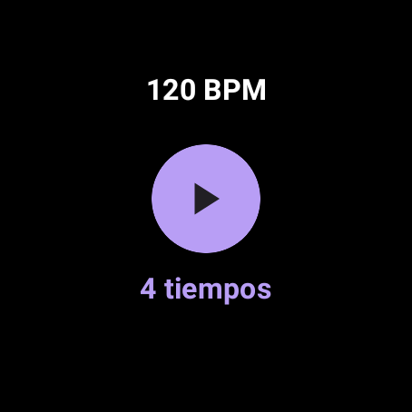 Captura de pantalla de Metrónomo Fácil