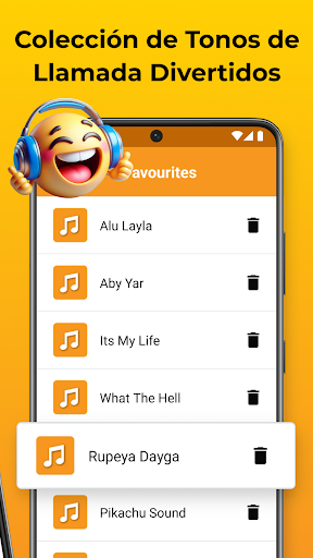 Captura de pantalla de Tonos y sonidos divertidos