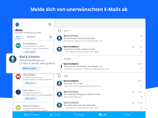 AOL – Nachrichten eMail Video Screenshot