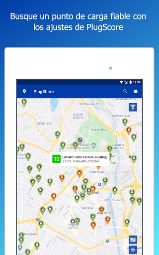 Captura de pantalla de PlugShare