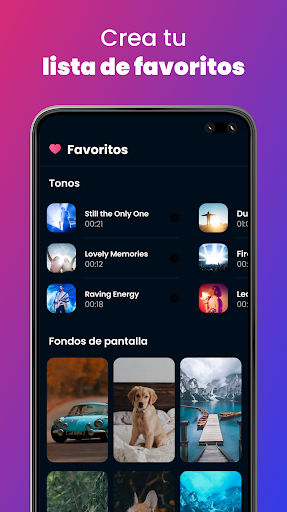 Captura de pantalla de Tonos de Llamadas para Celular