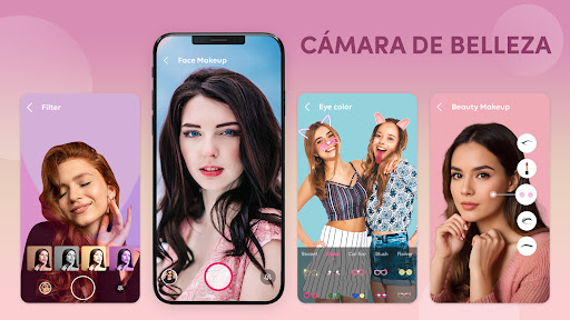 Captura de pantalla de Cámara belleza editor fotos AI
