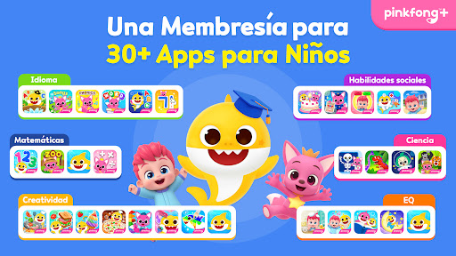 Captura de pantalla de Pinkfong Tiburón Bebé: Juegos