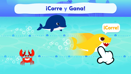 Captura de pantalla de Pinkfong Tiburón Bebé: Juegos