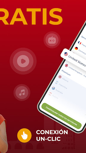 Captura de pantalla de Planet Free VPN Gratis Proxy
