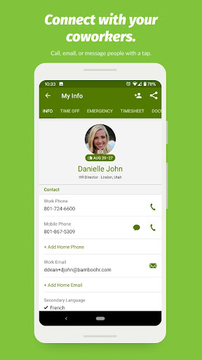 BambooHR screenshot