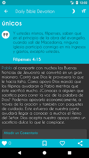 Captura de pantalla de Biblia Devocional