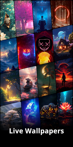 Captura de pantalla de Live Wallpapers, 4K Wallpapers
