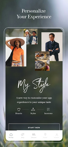 Captura de pantalla de Ralph Lauren: Luxury Shopping