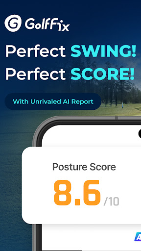 Captura de pantalla de GolfFix: Análisis de Swing IA