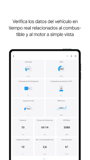 Captura de pantalla de Infocar - Escáner OBD2