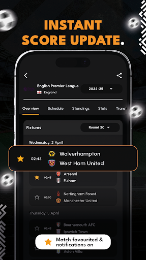 Captura de pantalla de Live Soccer Scores - IGScore