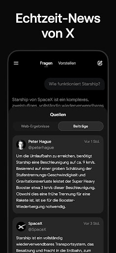 Grok - KI Assistent Screenshot
