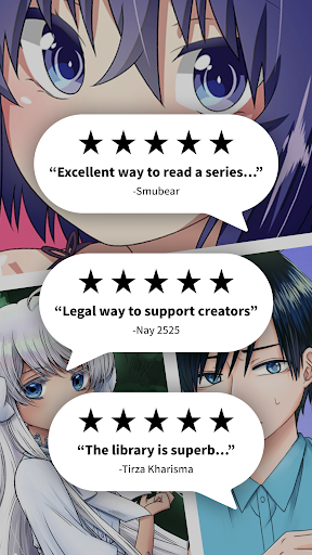 Captura de pantalla de Mangamo Manga & Comics