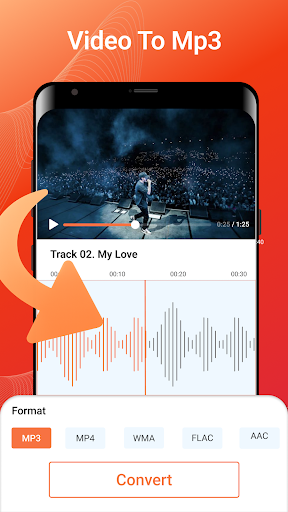Captura de pantalla de MP3 Converter - Video to MP3