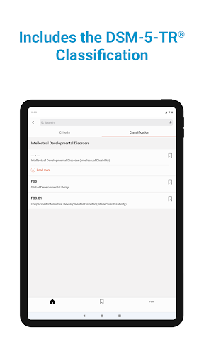 Captura de pantalla de DSM-5-TR® Diagnostic Criteria