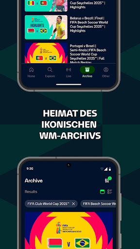 FIFA+ | Fußball live streaming Screenshot