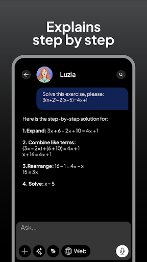 Luzia: Your AI Assistant screenshot
