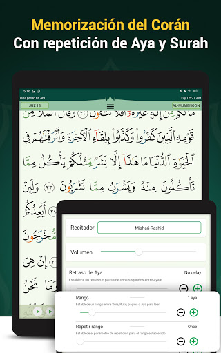 Captura de pantalla de Corán Majeed - Adhan & Qibla