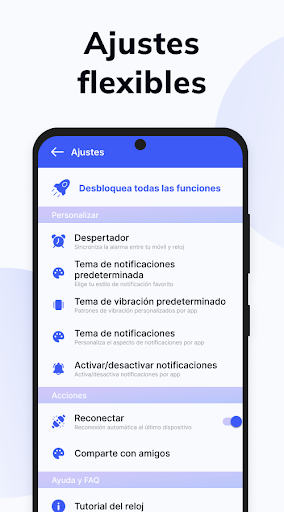 Captura de pantalla de App Reloj Inteligente - BT Not